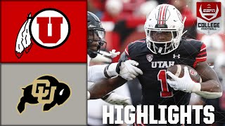 Colorado Buffaloes vs Utah Utes  Full Game Highlights [upl. by Ysnap]