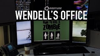 Wendells Office Tour  The Ultimate Nerd Compound [upl. by Ahsatsana399]