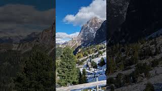 Sassolungo circuit in October III Val Gardena Italy [upl. by Serolod]