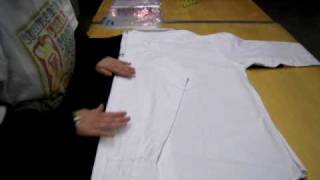 How to Fold a Long Sleeved Shirt [upl. by Julis]