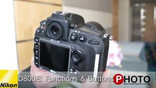 Nikon D800  D800E key features and hands on [upl. by Rains]