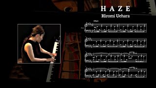 Hiromi Uehara  Haze  solo piano transcription [upl. by Eniamerej837]