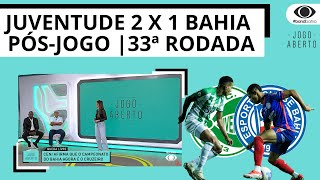 JUVENTUDE 2 X 1 BAHIA  TRICOLOR VOLTA COM RESULTADO NEGATIVO [upl. by Hras411]