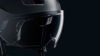 uvex rush visor cycling helmet with visor [upl. by Marthena]