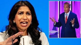 Suella Braverman breaks silence as her husband defectes to Nigel Farages Reform UK party [upl. by Aneetak]