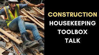 Construction Housekeeping Toolbox Talk [upl. by Meehyr]