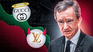 How Louis Vuitton Got Humiliated Trying To Acquire Gucci [upl. by Erehc]