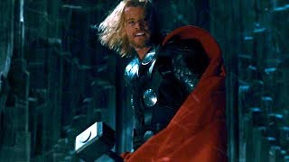 Making Stormbreaker Scene  Groot Lifts Thors Hammer  Avengers Infinity War 2018 Movie CLIP HD [upl. by Kessiah]