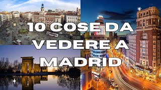 10 Cose da vedere a MADRID  GUIDA TURISTICA [upl. by Irec413]