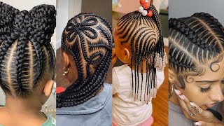 55 Fun and Stylish Braids Hairstyles for Kids [upl. by Adella603]