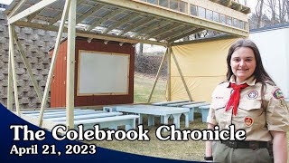 Colebrook Chronicle  April 21 2023 Video News of the Week [upl. by Cia]