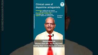 Clinical uses of Dopamine antagonist in animals  How to increase milk production  prof GNP shorts [upl. by Sucramrej736]