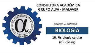 10 Fisiología celular Glucolisis Vía aerobia Vía anaerobia [upl. by Pisano491]