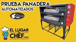 Hornos La Tahona Automatizados  El Lugar del Chefcom [upl. by Awahsoj]