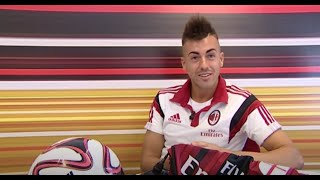 El Shaarawy chiama gli abbonati  AC Milan Official [upl. by Aidroc]