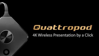 Wireless presentations made easy with QuattroPod [upl. by Rein749]