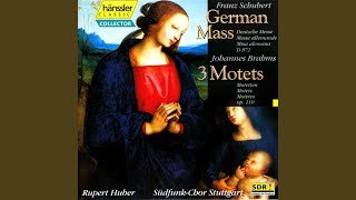 Deutsche Messe D 872 Arr R Huber for Choir  Zum Agnus Dei [upl. by Nrojb]