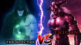 THE SPECTRE DC COMICS VS TRIGON  DC COMICS WHO WILL WIN IN HINDI [upl. by Fax392]