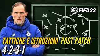 IL 4231 POST PATCH E TORNATO  FIFA 22 MODULO E TATTICHE PERSONALIZZATE  FUT 22 [upl. by Arabelle]