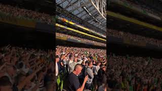 England supporters in Dublin IRAENG uefanationsleague shorts [upl. by Athalie977]