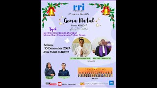 GEMA NATAL  Beriman dan Berpengharapan Menantikan Kedatangan Tuhan Yesus [upl. by Doone]