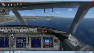 TUTO vol complet IFR avec approche complète  Marseille Nice en 737 [upl. by Friedland]