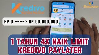 Limit Kredivo Paylater Naik Lagi Begini Cara Pengajuannya [upl. by Bedad72]