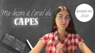 Ma leçon à l’oral du CAPES lettres modernes option latin [upl. by Dodie956]