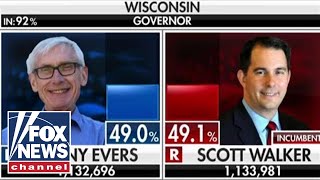 Race for Wisconsin governor too close to call [upl. by Parent]