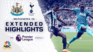 Newcastle United v Tottenham Hotspur  PREMIER LEAGUE HIGHLIGHTS  4232023  NBC Sports [upl. by Wiseman]