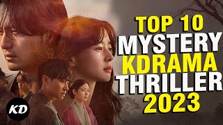 Top 10 Korean Drama With Mystery And Thriller Genres [upl. by Nosinned]