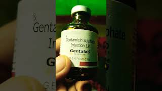 Gentalab Injection Use Side Effects Dose gentalab 30ml use side viralvid medical injection [upl. by Tennaj]