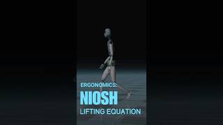 How to minimize workplace injury with the NIOSH Lifting Equation ✨️ workplacesafety ergonomics [upl. by Paine]