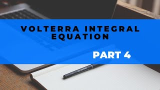 Successive Approximation volterra integral equation part 4 differential equation MAMSc mathematics [upl. by Nyladnohr]