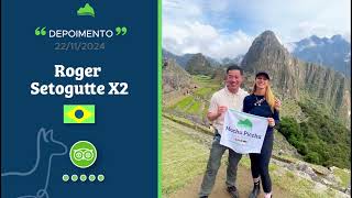 Depoimento Brasil  Roger Setogutte X2 brasilturismo viagensmachupicchu machupicchu [upl. by Annahaj]