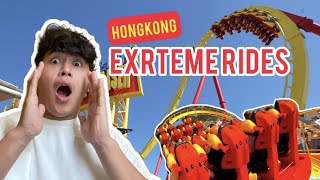 HONGKONG OCEAN PARK EXTREME RIDES  Day 2 Part 2  Glester Capuno [upl. by Nij983]