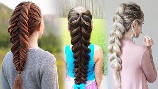 How To PullThrough Braid  Easy Braid Hairstyle [upl. by Elcin]