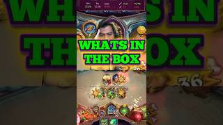 WHATS IN THE BOX battlegrounds hearthstonebattlegrounds hearthstone hsbattlegrounds [upl. by Aizirk]