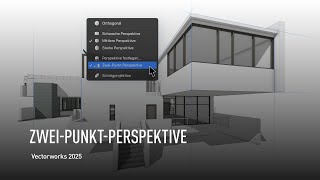 ZWEIPUNKTEPERSPEKTIVE  Vectorworks 2025 [upl. by Ravid52]