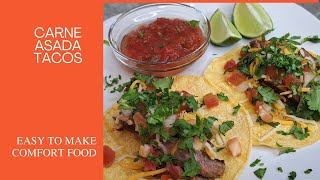 Carne Asada Tacos mexicanfood [upl. by Lorenz]