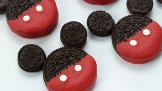 How to Make Mickey Mouse Oreos [upl. by Norved90]