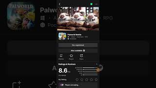 Palworld mobile  game official  preregister palworld palworldmobile trendingshorts trending [upl. by Akirret]