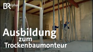 Trockenbaumonteurin  Ausbildung  Beruf  Ich machs  BR [upl. by Vogel]