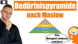 Die Bedürfnispyramide Maslow einfach erklärt mit Beispielen [upl. by Olette]