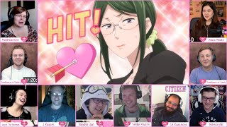 Wotaku ni Koi wa Muzukashii Ep 08 Reaction Mashup  Wotakoi Love is Hard for Otaku [upl. by Elvyn53]