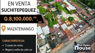 Propiedad comercial en venta en Suchitepequez Guatemala [upl. by Moskow]