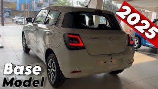 2025 NEW SWIFT BASE MODEL DETAIL REVIEW  NEW MARUTI SUZUKI SWIFT 2025  NEW SWIFT 2025 REVIEW [upl. by Anirad]