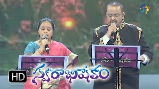 Srirastu Subhamastu Song  SPBaluVasantha Performance in ETV Swarabhishekam 8th Nov 2015 [upl. by Jaquenette]