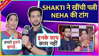 Shakti Arora Refused To Work With Wife Neha Saxena Pull Each Others Leg Says Hum Saath Kaam Nahi [upl. by Aivlis]