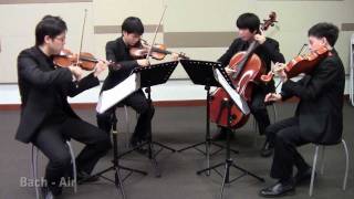 Air on G by Bach Singapore String Quartet [upl. by Yleen]